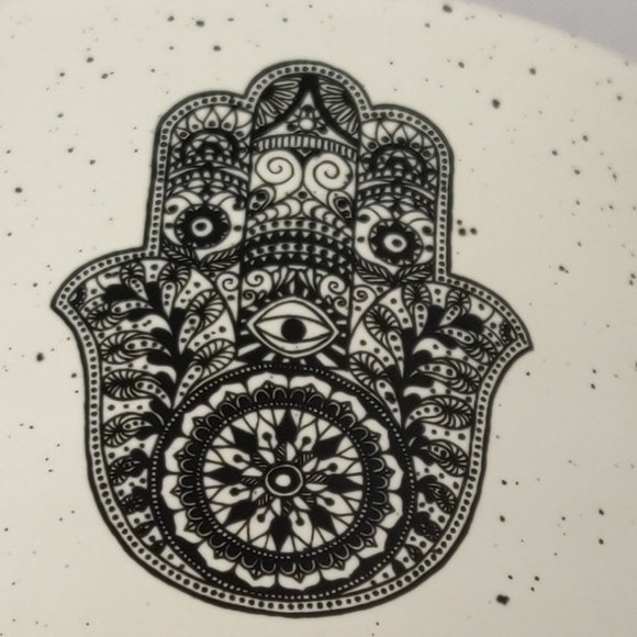 Hamsa Eye of Protection Speckled Mug - Picture 5 of 8